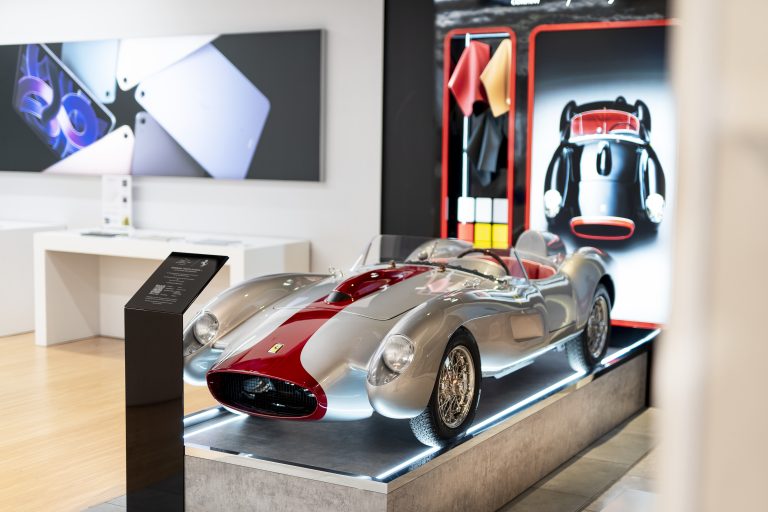 The Ferrari Testa Rossa J is now on sale in Selfridges, redefining luxury shopping