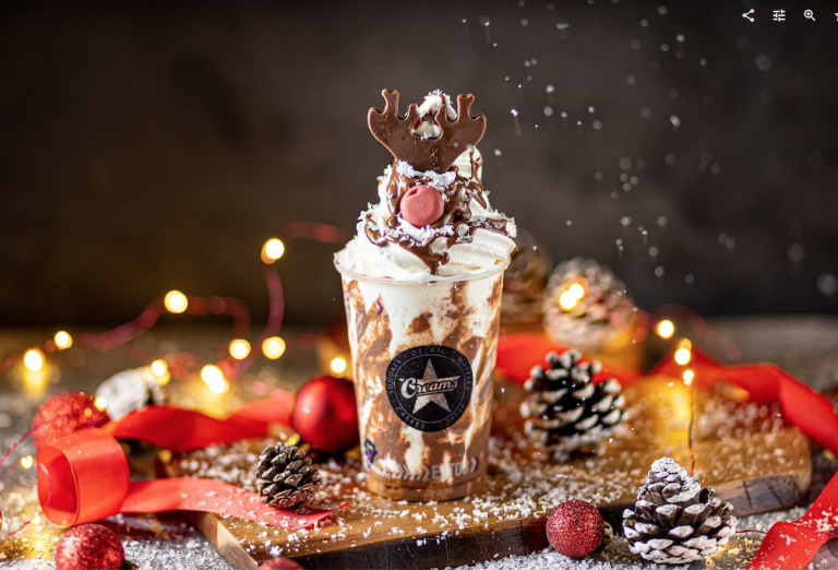 ‘TIS THE SEASON TO TREAT YOURSELF WITH CREAMS CAFE’S NEW FESTIVE GOODIES